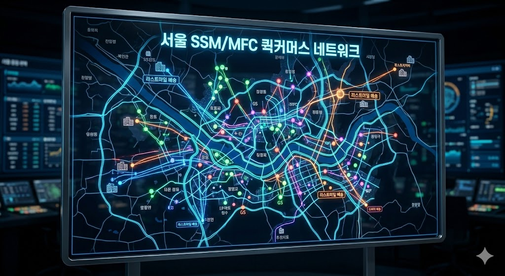 SSM 시장의 재편: 규모보다 '물류 거점' 가치가 우선