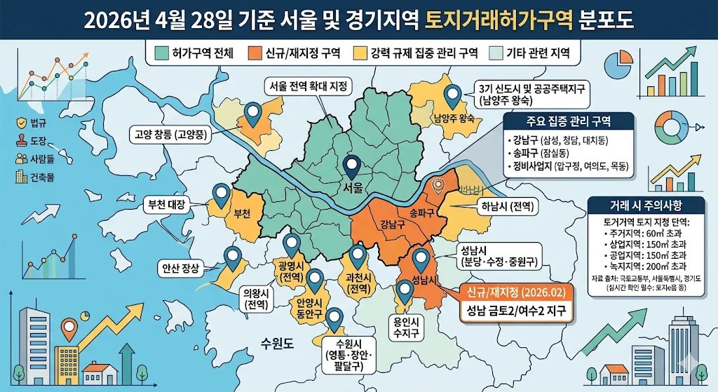 토지 거래 허가 구역 대출 규제 — 실거주 의무와 LTV 한도 총정리