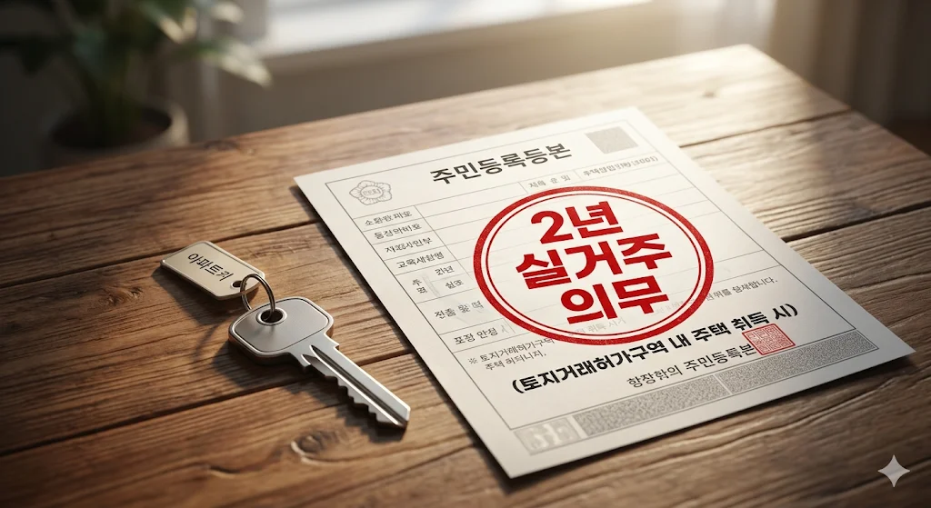 토지 거래 허가 구역 대출 규제 — 실거주 의무와 LTV 한도 총정리
