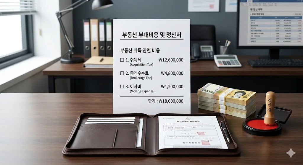 집 살 때 필요한 돈 총계산 | 취득세·중개수수료·이사비까지 '잔금 부족' 막는 법